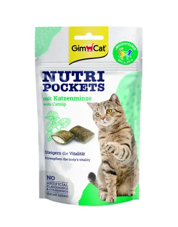 GimCat nutri pockets mvit/ktkrd 60gr