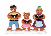 Gingerbread Carolers - Lemax kerstfiguren