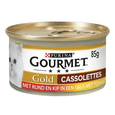 Gourmet Gold Blik Cassolettes 85Gr