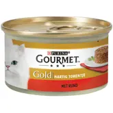 Gourmet Gold Blik Hartig Torentje Rund 85Gr