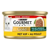 Gourmet Gold Blik Malse Lekkernijen Kip 85Gr