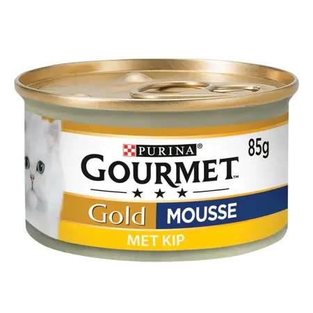 Gourmet Gold Blik Mousse Kip 85Gr