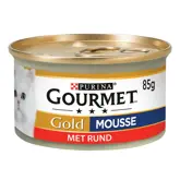 Gourmet Gold Blik Mousse Rund 85Gr