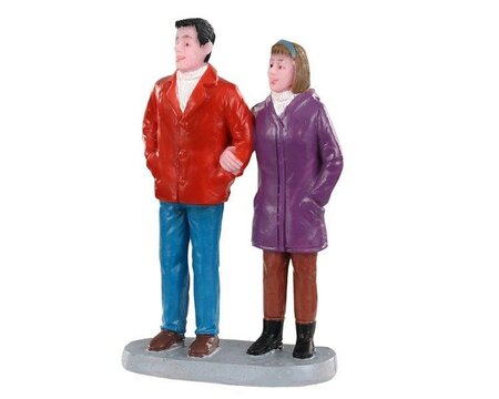 Holiday Shopping Together - Lemax kerstfiguren