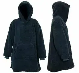 Hoodie Teddy 70x50x87cm dark blue