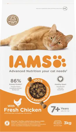 Iams cat senior chicken 3kg