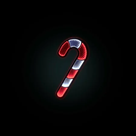 Infinity light candycane - H 40 cm