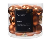 Kerstbal glas d2.5cm w.cdr 24st - afbeelding 1