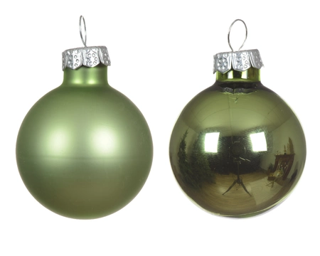 Kerstballen glas d3.5cm g.thee 16st - afbeelding 2