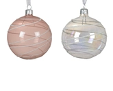 Kerstballen glas d8cm a2