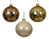 Kerstballen glas d8cm a3