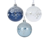 Kerstballen glas d8cm a3