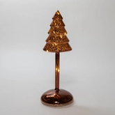 Kerstboompje op stam h20.5cm brn - afbeelding 2