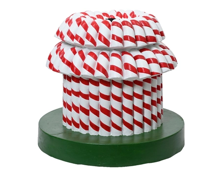 Kerstboomstandaard D61 H55cm rood