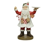 Kerstman poly l8.5b16h23cm rood