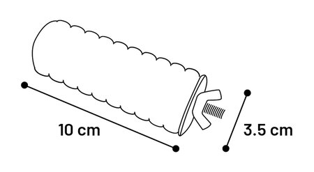 KS MAJS L 10x3,5CM - afbeelding 1