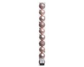 Kunststof Kerstballen Tube 10 stuks - Blush Pink - afbeelding 1