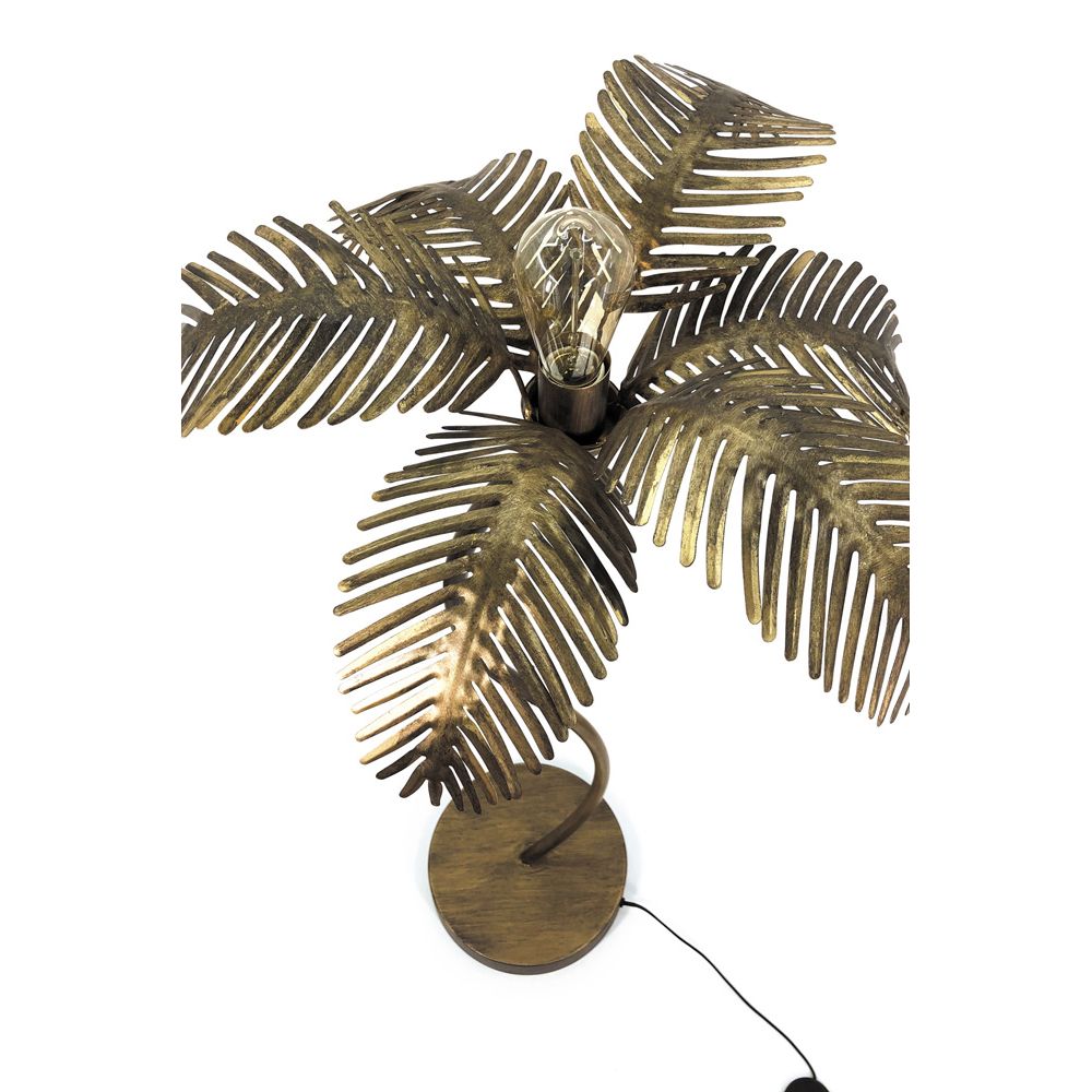 Lamp palm goud H122cm Tuincentrum Tuinwereld