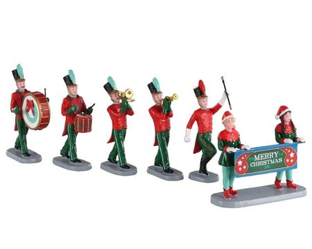 Christmas On Parade, Set Of 6 Lemax - afbeelding 1