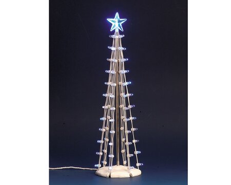 Lighted Silhouette Tree(Blue), L, B/O (4.5V) Lemax - afbeelding 2