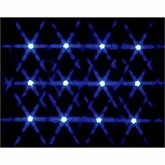 Lighted Star String - Blue, Count Of 12, B/O (4.5V) - Lemax