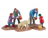 Looking For Seashells, Set Of 3 - Lemax kerstfiguren