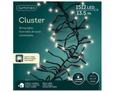 Lumineo LED Cluster Warm wit/Zwart 1350 cm 1512 L - afbeelding 1