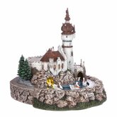 Efteling Zes zwanen (incl. adapter) - 24 x 31 x 27,5 cm