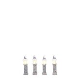 Luville Lantern on foot (4 pcs) BO - 2 x 2 x 8 cm