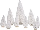 Luville White Tree Set of 9