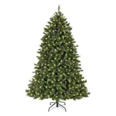 Everlands kunstkerstboom Malmö spruce frosted 440 lampjes 210 x 136