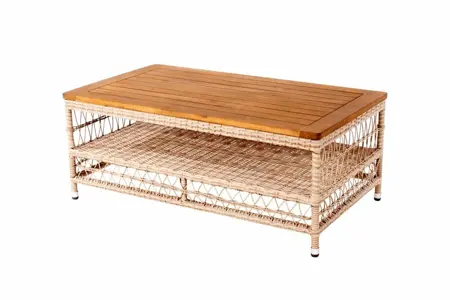 Mauritius salontafel L 120 x B 70 x H 48 cm - afbeelding 1