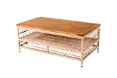 Mauritius salontafel L 120 x B 70 x H 48 cm - afbeelding 1