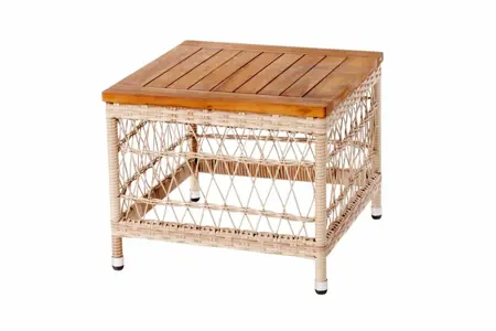 Mauritius sidetable L 60 x B 60 x H 48 cm - afbeelding 1