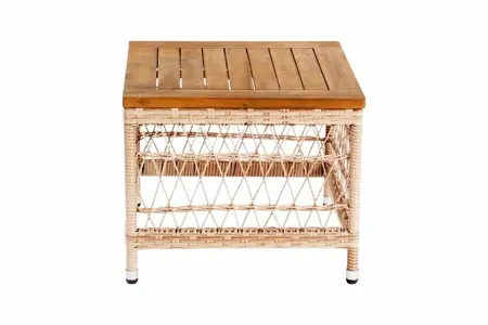 Mauritius sidetable L 60 x B 60 x H 48 cm - afbeelding 2