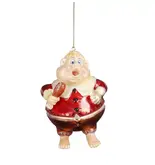 Efteling Ornament Holle Bolle Gijs glass red - l8xw7xh12,5cm