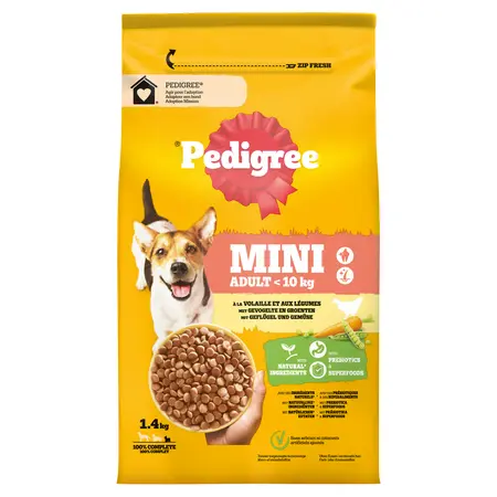 PEDIGREE DRG ADULT MINI KIP 4X1,4 KG *