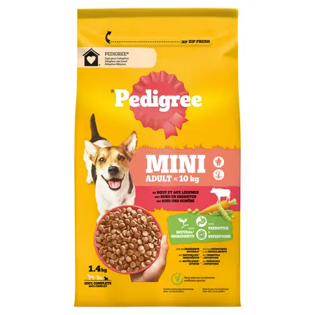 PEDIGREE DRG ADULT MINI RUND 4X1,4 KG *