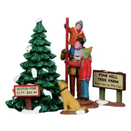 Picking The Tallest Tree  S 4 - Lemax kerstfiguren