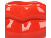 Planter Lips Polyresin Red 28x10x12.5cm - afbeelding 4