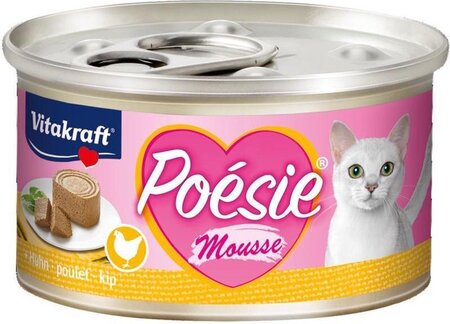 Poésie Mousse met kip