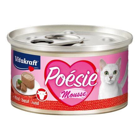 Poésie Mousse met rundvlees