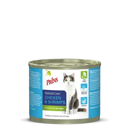 Prins Cat Nature Care Kip Garnaal 200 Gr