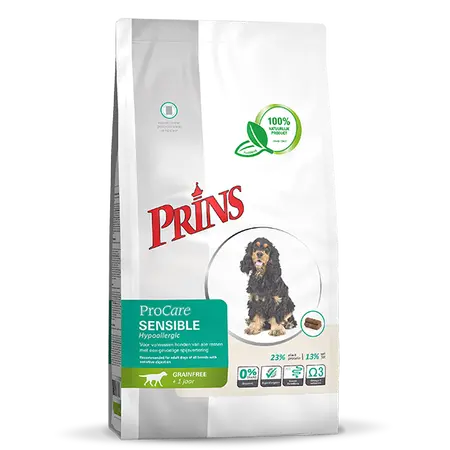 Prins pc graanvrij sensible hypoallergenic 12kg