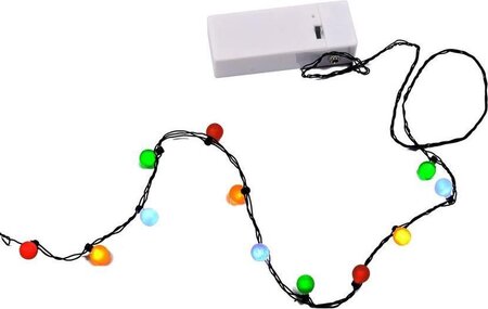 LUVILLE CHINESE LANTERN LIGHT CHAIN B/O LED MULTICOLOUR L65