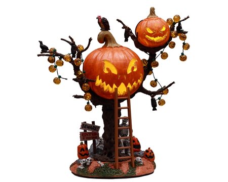 Pumpkin Tree House, B/O (4.5V) Spooky Town