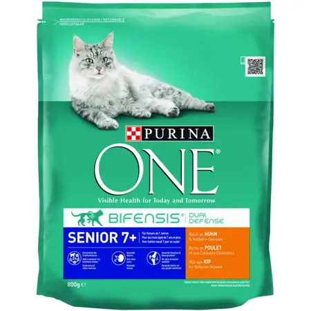 Purina One one senior kip 800gr - afbeelding 2