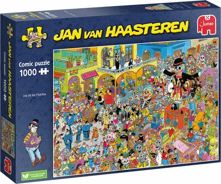 Puzzel Jan Van Haasteren Dia De Los Muertos 1000