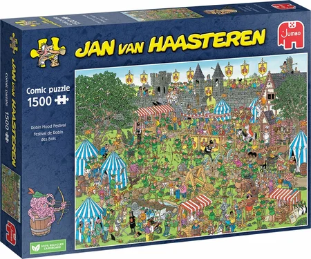 Puzzel Jan Van Haasteren Robin Hood Fest 1500