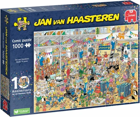 Puzzel Jan Van Haasteren Studio 10 Jaar 1000